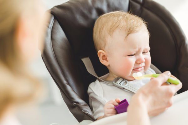 My baby rejects solid food, how can I help him?