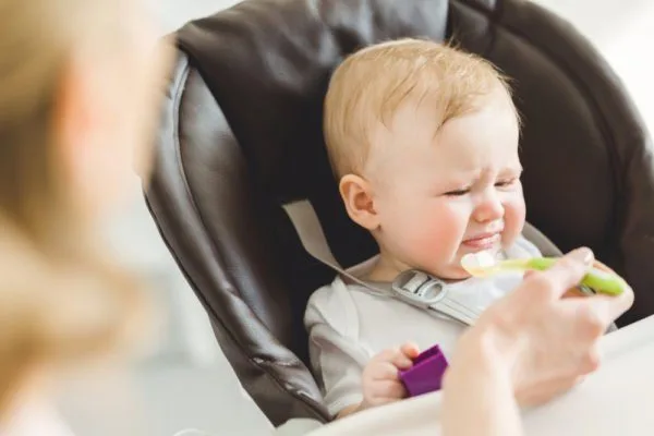 My baby rejects solid food, how can I help him?